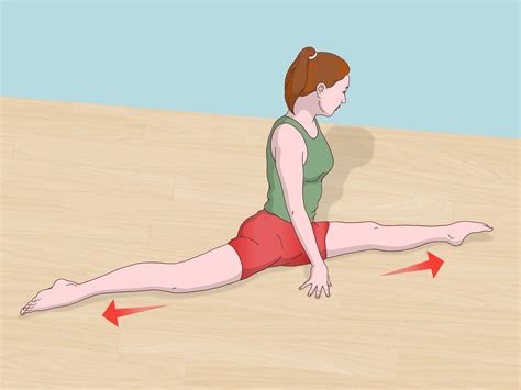 How To Do A Straddle Split With Pictures Wikihow