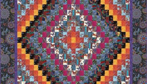 New Quilt Pattern Kaleidoscope Lap