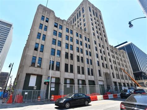 Renovations Underway At Former Detroit Free Press Building