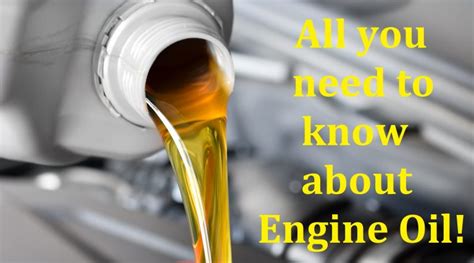 Everything You Need To Know About Engine Oil Carparts4less