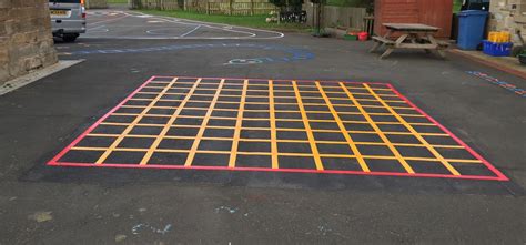 Blank Thermoplastic Playground Grids By First4playgrounds