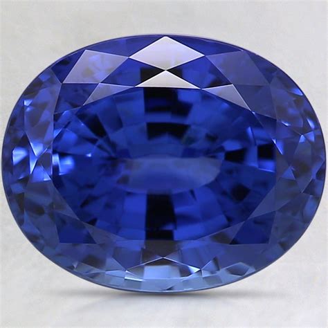 10x8mm Blue Oval Lab Created Sapphire Sblc10x8ov3