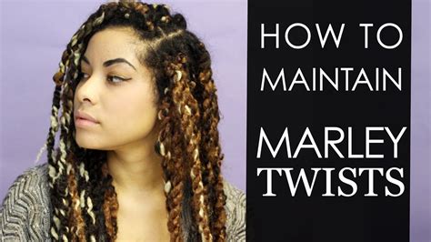 How To Maintain Marley Twists Youtube