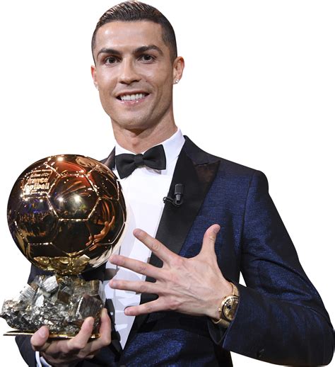 Tu as manqué la cérémonie du ballon d'or qui s'est tenue hier soir ? Cristiano Ronaldo Ballon d'Or 2017 football render - 42445 ...
