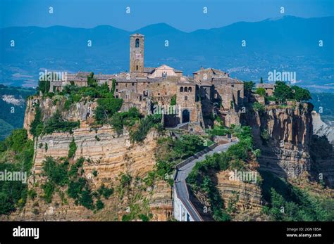 The Ancient Village Of Civita Di Bagnoregio Also Called The Diying