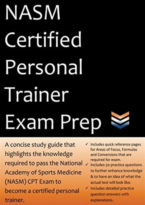 Pdf Nasm Certified Personal Trainer Exam Prep 2020 Edition Study G