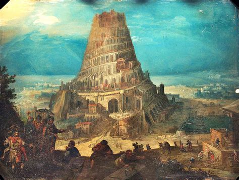 The Tower Of Babel And The Fall Of Language — Tower Of Babel Unknown