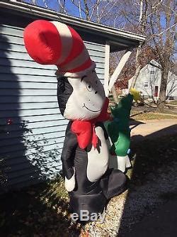 Cats with hats only! put on your birthday hats and join us in wishing mike myers a very happy birthday! Christmas Holiday Cat In The Hat Inflatable Airblown Blow ...