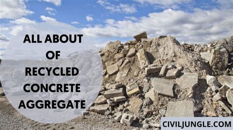 What Is Recycled Concrete Aggregate Importance Of Recycled Concrete