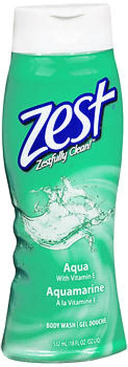 Zest Body Wash Aqua 18 Oz The Online Drugstore
