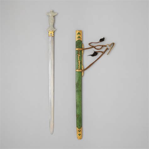 Sword With Scabbard Chinese The Met