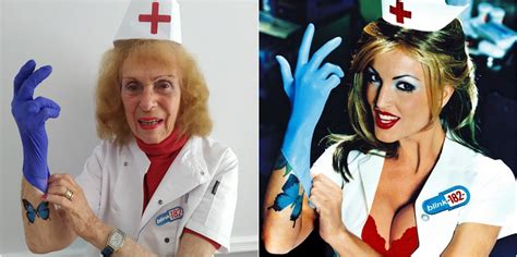 Blink 182 Album Cover Nurse