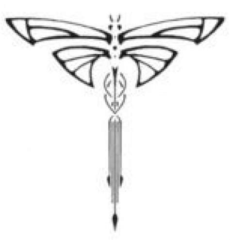 Dragonfly Pattern Tattoopattern Tattoo Pattern Stencil Art Deco