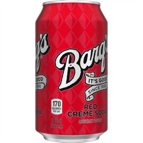 Barqs Red Creme Soda 12 Fl Oz Kroger