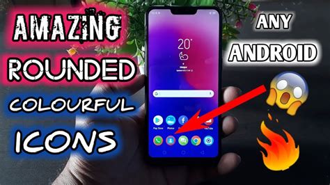 Customize Your Android Phone Like A Pro Rounded Icons 😍😍😍 Youtube