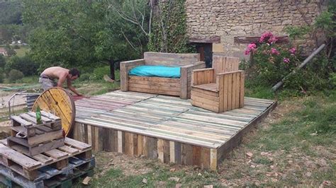 Wonderful Pallets Stage With Furniture Pallet Ideas Recycled