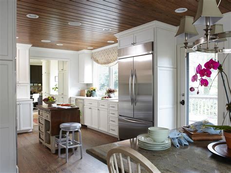 How to diy a wood planked ceiling. Photo Page | HGTV