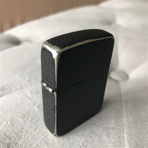 long time lurker first time poster here is my 1941 black crackle replica r zippo