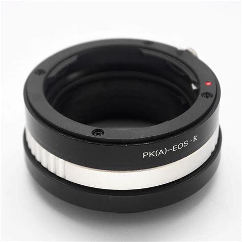 pk rf lens mount adapter ring for pentax k pk ka kaf da a lens and canon eos r eosr rf camera body