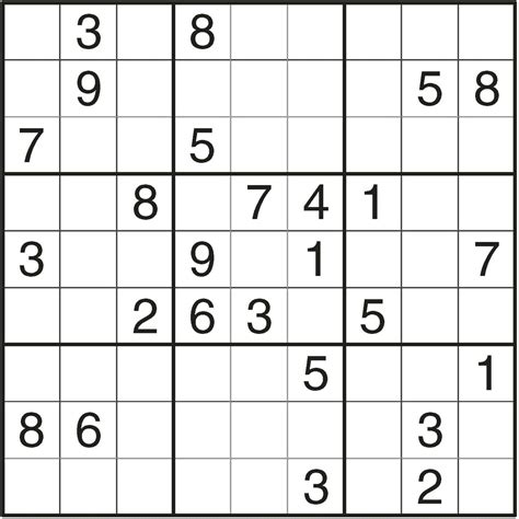 Easy Sudoku Puzzles Free Printable 20 Free Printable