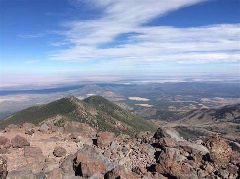 Humphreys Peak Highest Point In Arizona 12633 Feet