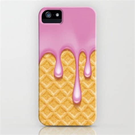 Buy Strawberry Ice Cream Iphone Case By Newburydesigns Worldwide