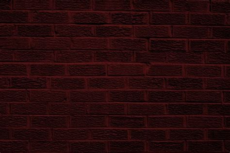 Dark Red Brick Wall Texture Picture Free Photograph