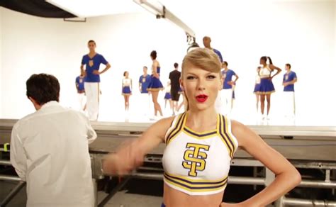 Taylor Swift Shake It Off Outtakes Video 1 The Cheerleaders