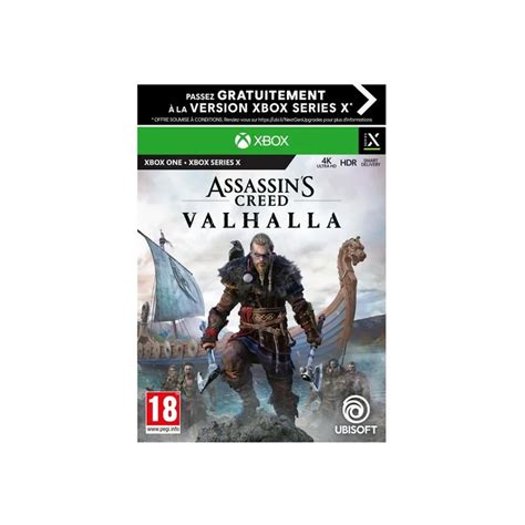 Assassin S Creed Valhalla Edition Standard Jeu Xbox Series X Xbox One