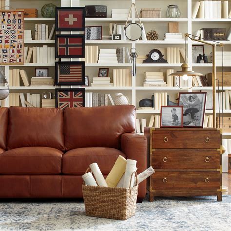 Birch Lane Pratt Leather Sofa And Reviews Wayfair