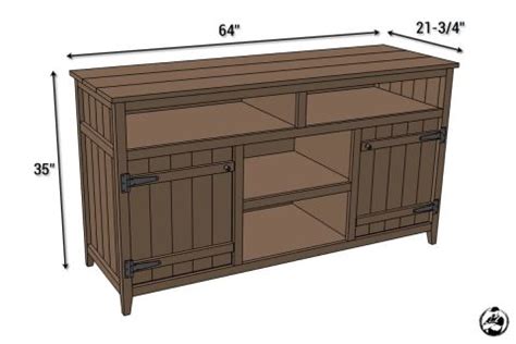 These free entertainment center plans will help you create a great looking piece of handmade wood furniture you can pass down through the use one of these free entertainment center plans to give you a great place for your tv, dvd players, cable/satellite box, and whatever other media devices. Rustic Media Center { Free DIY Plans } Rogue Engineer ...