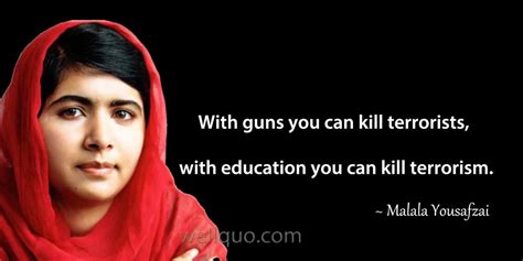 Malala Quotes On Education Courage And Womens