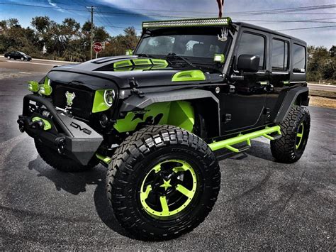 2017 Jeep Wrangler Custom Lifted Leather Hardtop Na Prodej