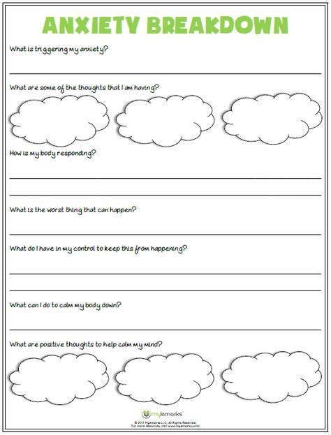 55 Therapy Worksheets Ideas Therapy Worksheets Counseling Activities