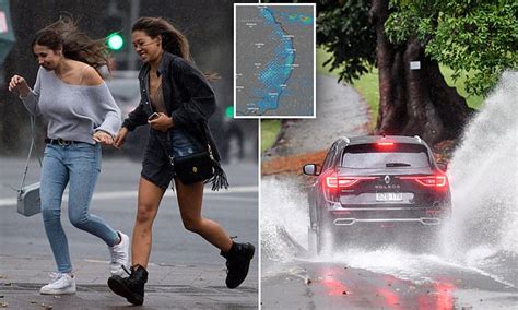 Rain Bomb Sweeps East Coast With Heaviest Rainfall In Six Months To Drench Brisbane And Sydney