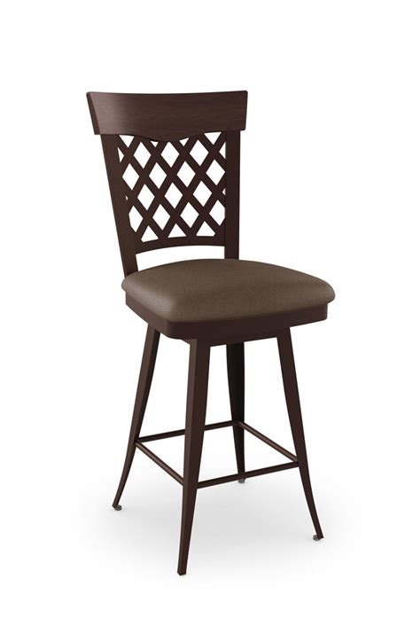 Easy to put together, great for my backyard. Amisco Wicker Swivel Metal Stool w/ High Backrest - Free ...