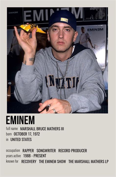 Eminem Poster Eminem Poster Eminem The Eminem Show