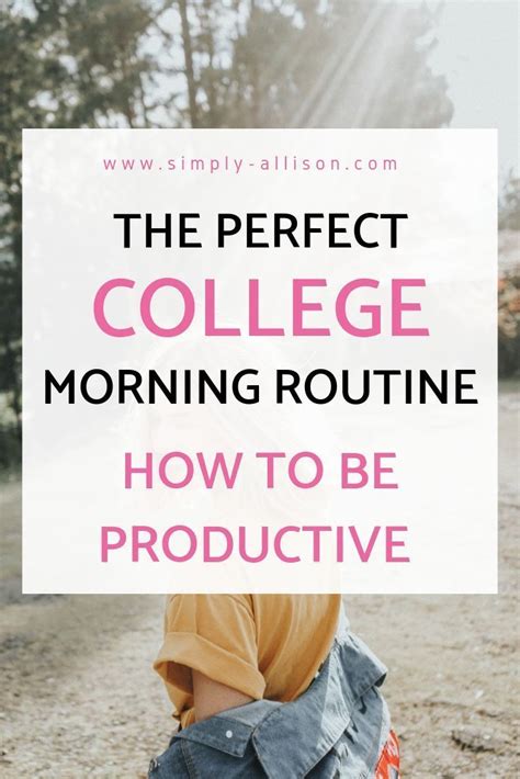 13 Tips On Creating A Healthy Morning Routine College Morning