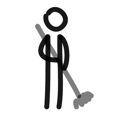 Cleaning Man Vector Svg Icon Svg Repo