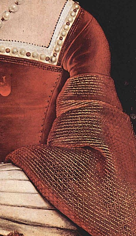 Tap below to explore my collection of scarves! Left Arm Detail of Jane Seymour - Tudor Women - Tudor ...