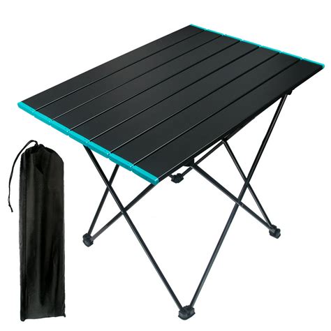 Folding Camping Table Portable Camping Side Tables With Aluminum Table