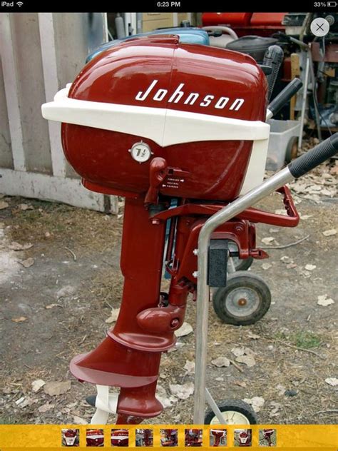 Johnson Outboard Motor 1957 75 Hp Classic Outboard Motors