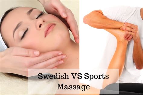 Understanding The Differences Between Sports Massages And Swedish
