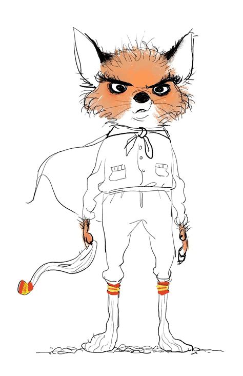 Ash From The Fantastic Mr Fox By Wes Anderson~ Love This Character Fox Illustration