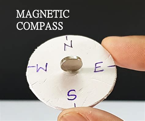 Diy Magnetic Compass 6 Steps With Pictures Instructables