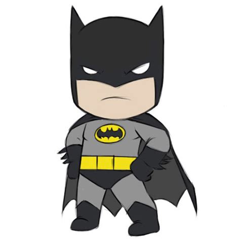 How To Draw Batman For Kids Easy Drawing Tutorial