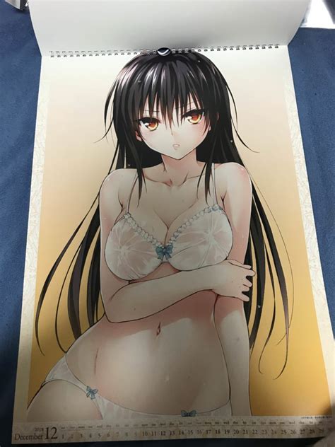 To Love Ru Darkness Erotic Calendar Stiflingly Sexy Sankaku Complex