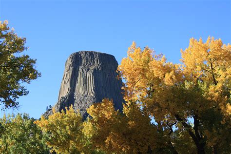 Fall Devils Tower National Monument Photo Copy Righted By Drew D