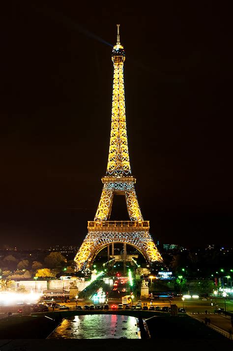 Eiffel Tower Illuminated Eiffel Tower Illuminated In Dusk Flickr