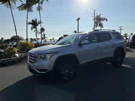 Certified Pre Owned 2018 Gmc Acadia Slt Sport Utility In Hilo P09387